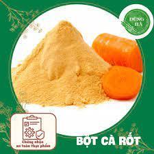 Bột cà rốt nguyên chất 100% hảo hạng loại 1