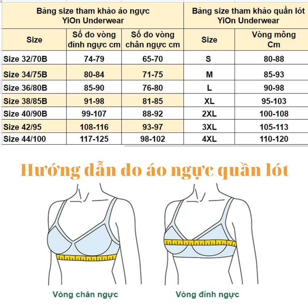 Áo ngực tạo khe mút dày 1,5 cm thắt nơ quyến rũ cao cấp AS17 YiOn Underwear