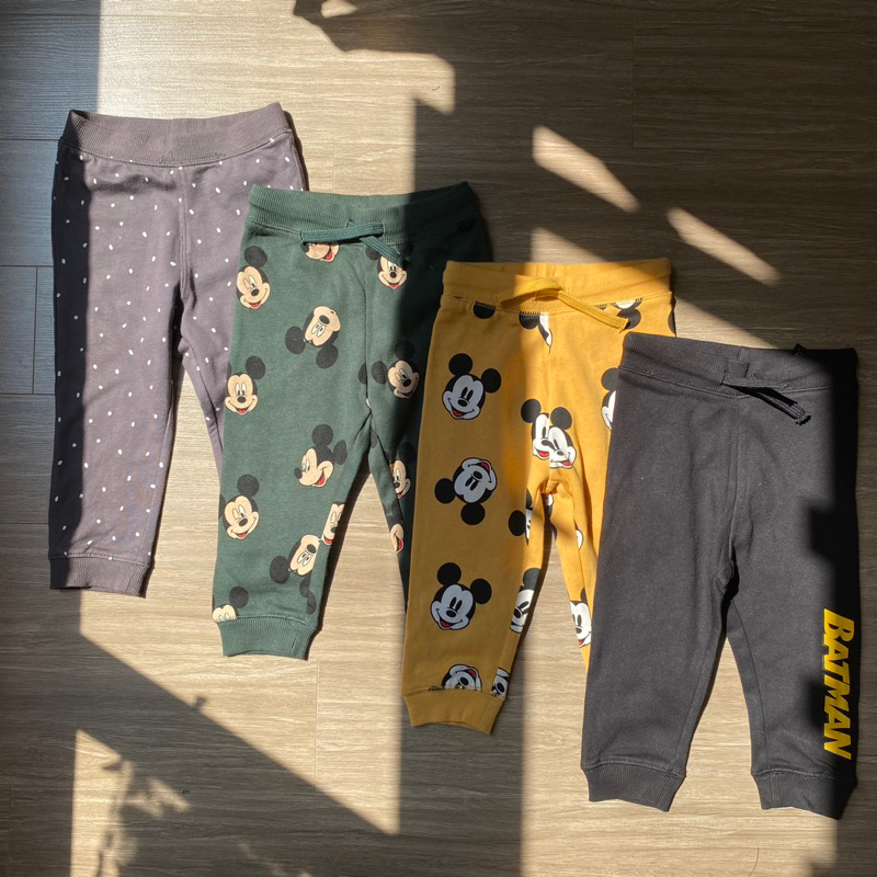 Quần jogger nỉ dư xịn đét cho bé trai, bé gái 5-17kg