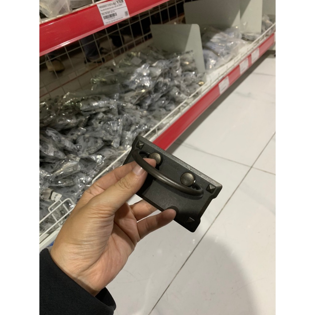 Tay nắm màu đồng giả cổ, VNH 96x52mm HD0001