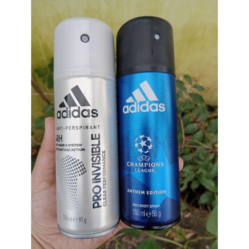 Xịt khử mùi toàn thân Adidas ⚡hàng nhập Tây Âu ⚡mùi hương lịch lãm nam tính 150ml