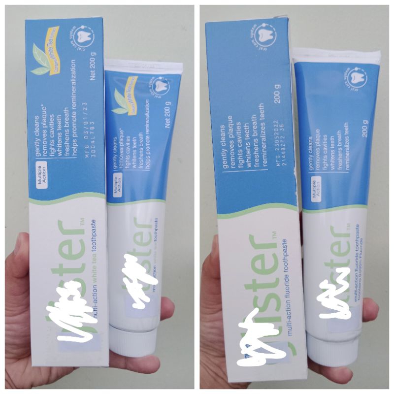 Kem đánh răng Flouride/trà xanh 200g