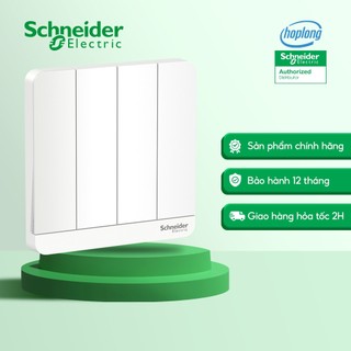Bộ công tắc Schneider E8334L2LED_WE_G19 Công tắc bốn 2 chiều