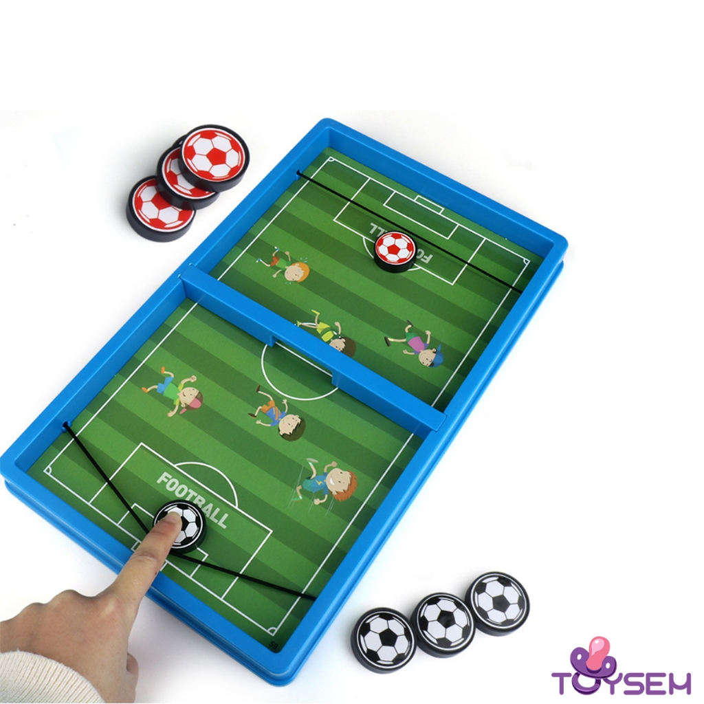 Đồ chơi cờ búng sân bóng cho bé từ 4+ tuổi vui chơi tăng tương tác và phối hợp tay mắt - Quà tặng sinh nhật đồ chơi