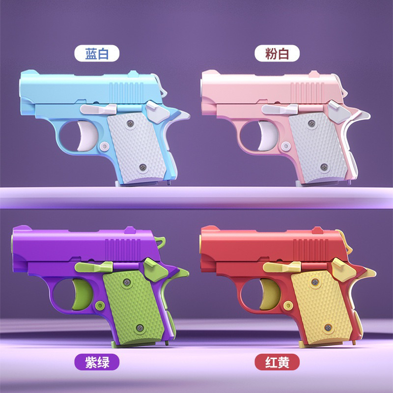 Súng Bắn Cà Rốt 1911 mini In 3d Cho Bé