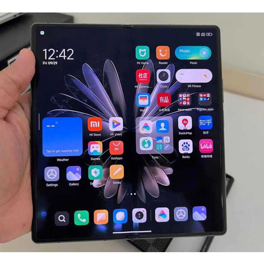 Xiaomi Mix Fold 2 12/256Gb SnapDragon 8+ Gen1 màu đen: