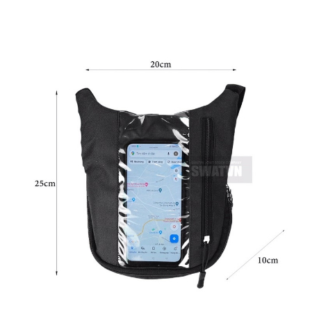 Túi grap treo đầu xe máy có cảm ứng, chống nước