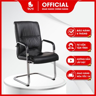 Ghế Quỳ Da Phòng Họp Chất Liệu Da PU Dày Dặn Cao Cấp, Tạo Cam Giác Vững Chắc Khi Sử Dụng