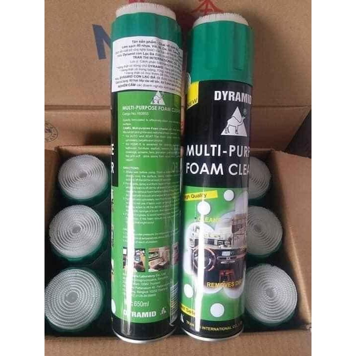 VỆ SINH NỘI THẤT DYRAMID (BỌT LẠC ĐÀ)