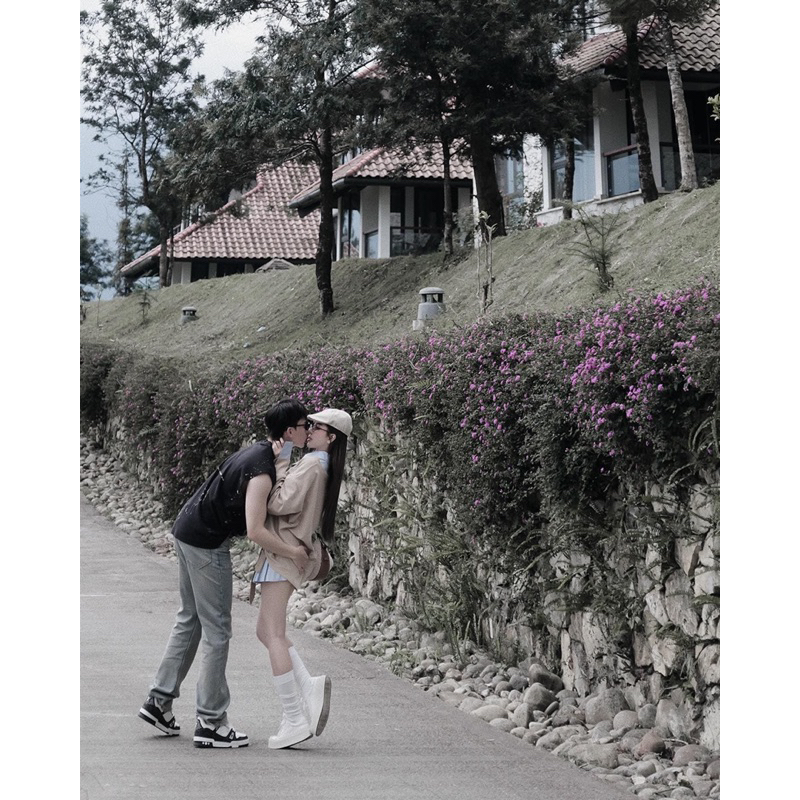 ẢNH THẬT-Set mùa thu phối sơ mi mai phương bùi fulltagmac 2 tem