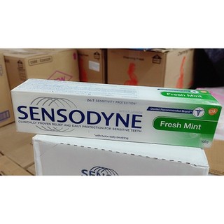 Kem đánh răng Sensodyne Fresh Mint Bạc hà the mát 100g