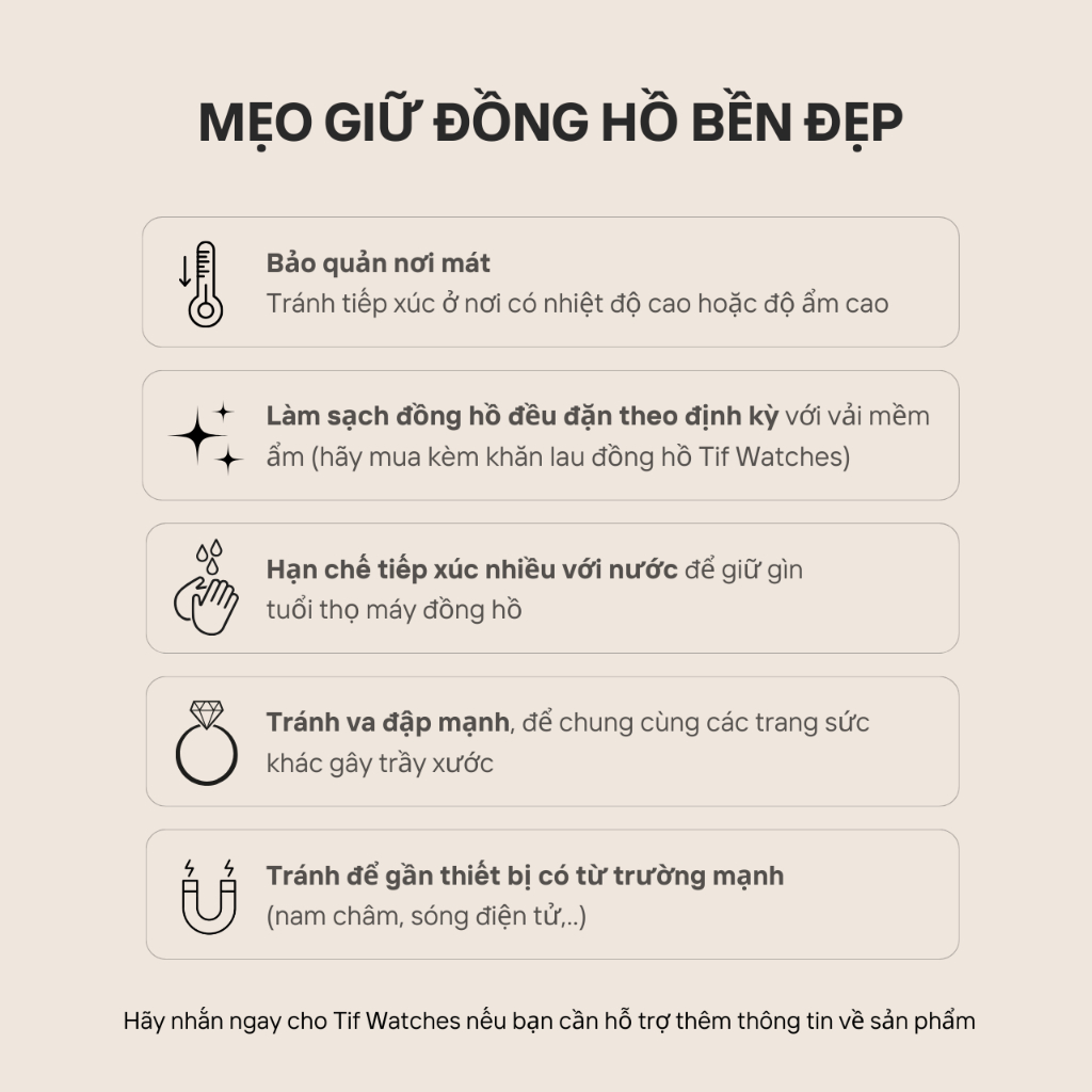 Đồng Hồ Nữ Mặt Nhỏ AME Tif Watches Dây Da Cá Sấu Vintage Nhã Nhặn Sang Trọng