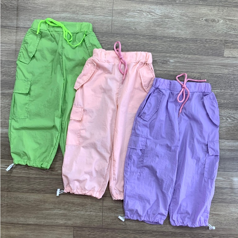 Quần gió túi hộp hot cho bé gái size từ 10-35kg HÀ THỦY