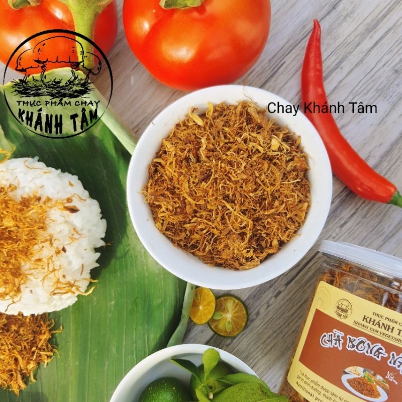 CHÀ BÔNG NẤM HƯƠNG KT ( Túi zip 100 gram), Ruốc nấm hương - THỰC PHẨM CHAY KHÁNH TÂM