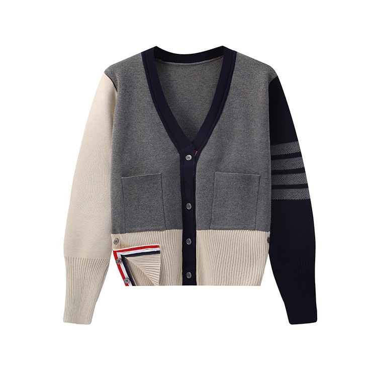 Áo khoác Cardigan Thome họa tiết Mix màu cực xinh dành cho mọi cô nàng hotrend 2023