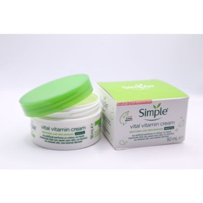 Kem Dưỡng ẩm Simple Sensitive skin expects Water boost Hydrating Gel Cream 50ml