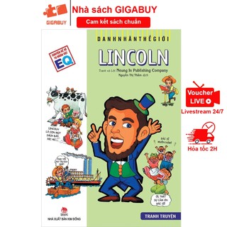 Sách - Danh nhân thế giới Lincoln - Tái bản năm 2022