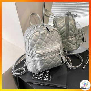 Balo mini nữ balo đi chơi đi học balo da thêu đơn giản tinh tế thời trang Hàn Quốc, Balo thời trang nữ TX209