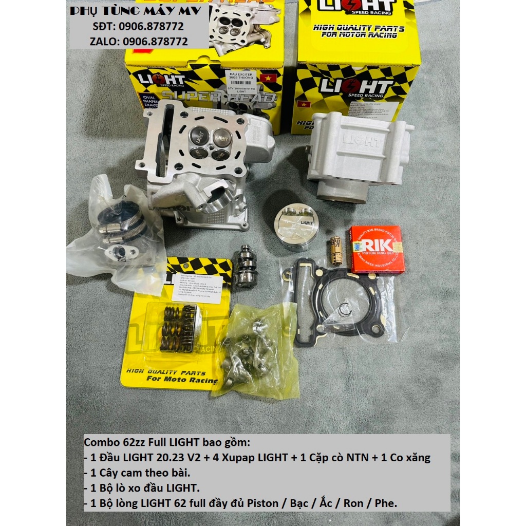 Combo 62zz dành cho xe Ex135/150. Số 1.