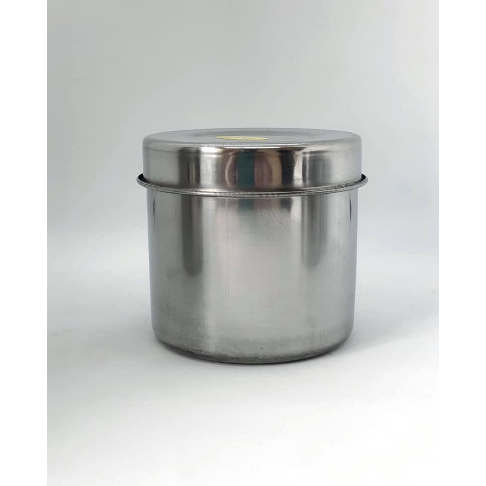 Khay Hạt Đậu, Hũ Đựng Bông Inox 304 Không Rỉ Mạ Vàng Mạ Bạc Cho Spa, Phun Xăm, Y Tế