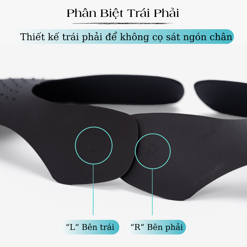 Cặp Lót Bảo Vệ Mũi Giày Shoe Shield MINSU M2313 Độn Chống Nhăn, Giữ Form Dáng Mũi Giày Thể Thao Sneaker