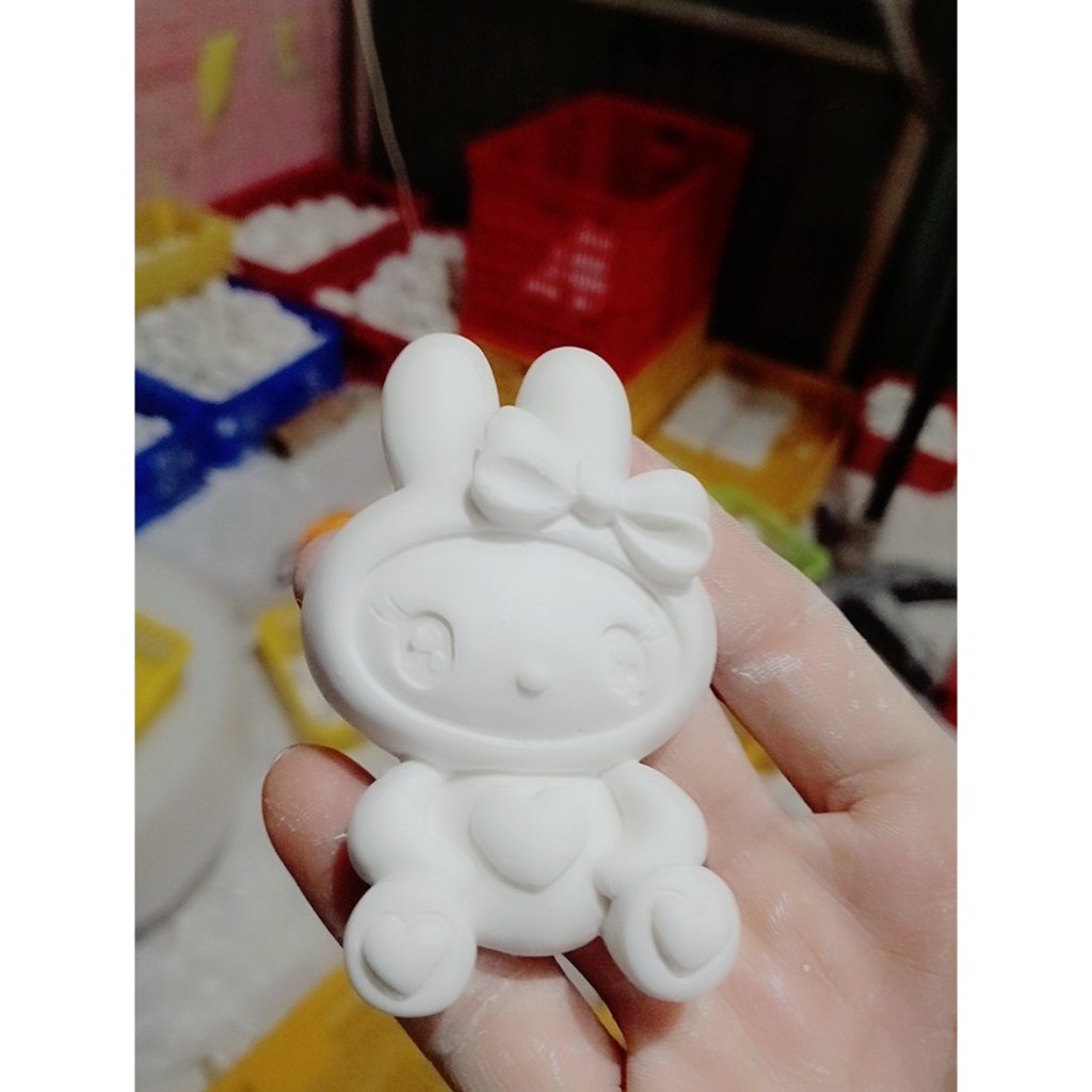 Tô tượng bé thỏ dể thương 2D