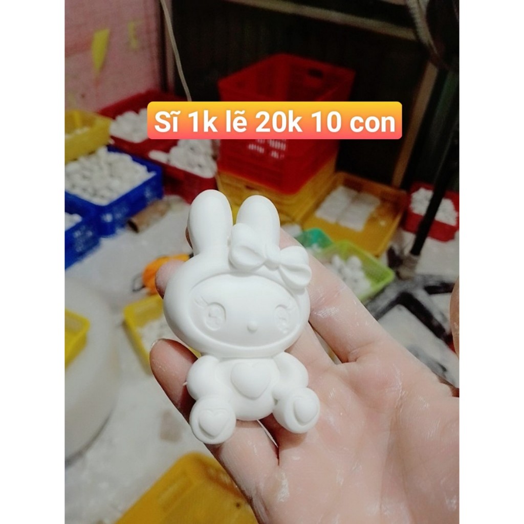Tô tượng bé thỏ dể thương 2D