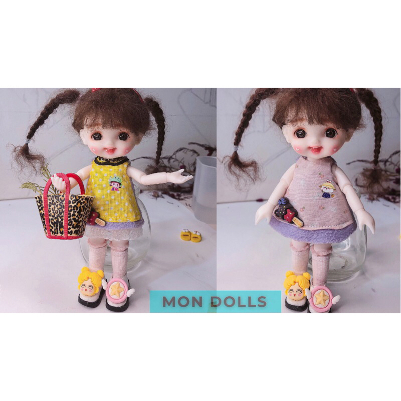 Búp bê faceup 1/8 mặt cười má trái tim