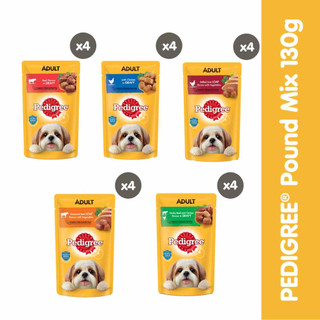 [130g] Sốt pate Pedigree cho chó bổ dưỡng - Sản xuất tại Thái Lan