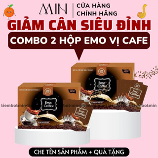 COMBO 2 HỘP CAFE GIẢM CÂN EMO COFFEE CHÍNH HÃNG/ FREESHIP TOÀN QUỐC