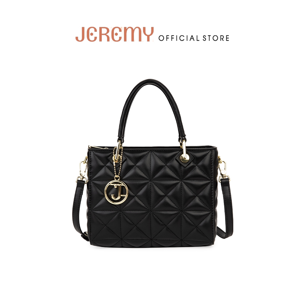 Túi Handbag nữ dập vân nổi JEREMY HB0005