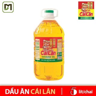 Dầu thực vật cái lân chai 5l.