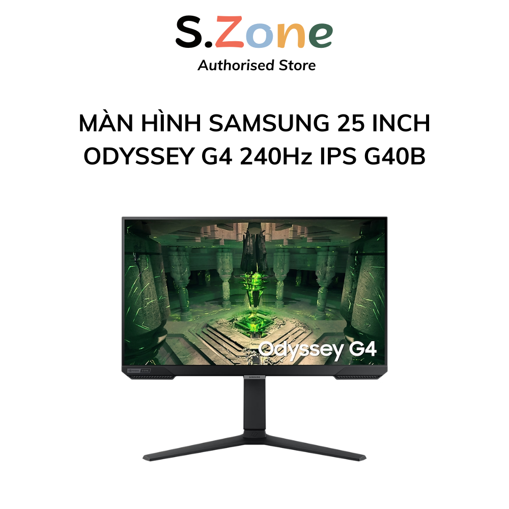 Màn Hình Samsung 25 inch Odyssey G4 LS25BG400EEXXV 240Hz IPS G40B