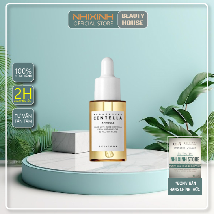 Tinh Chất Rau Má Cho Da Nhạy Cảm Skin1004 Madagascar Centella Ampoule
