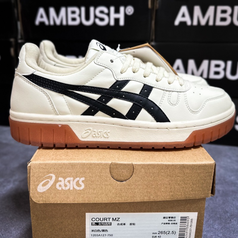 Giày Thể Thao Acsics Court Mz Full Hộp Kèm Tất Tặng