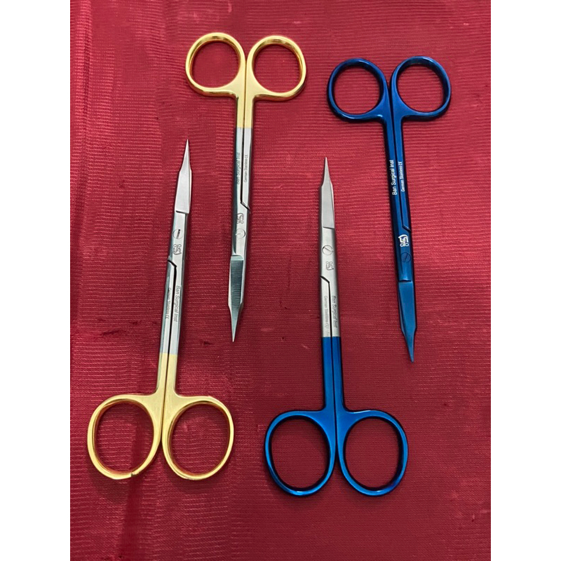 Kéo thẳng , cong Goldman Fox 13cm phẫu thuật ( cao cấp )