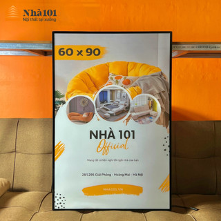   Kích thước 60x90  Bảng led quảng cáo siêu mỏng khung tranh điện 