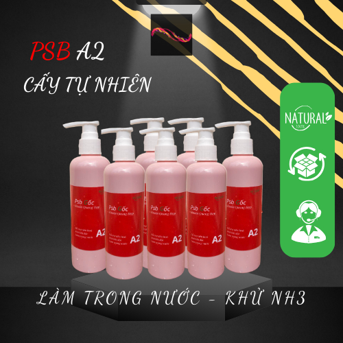 Vi sinh Psb A2 - Hỗ trợ xử lý nước, làm trong, khử độc tố, Khử NH3, hoàng toàn tự nhiên - 250ml - Việt Nam