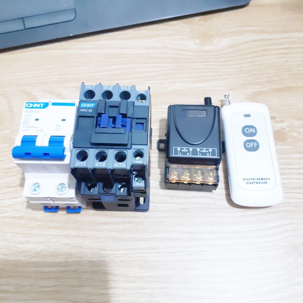 Combo điều khiển từ xa RF 100m và 500m - Combo 4 loại tự lắp đặt