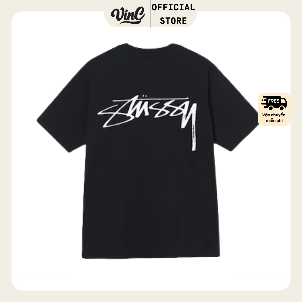 Áo thun Stussy Surf Stock unisex - AUTH - CÓ SẴN