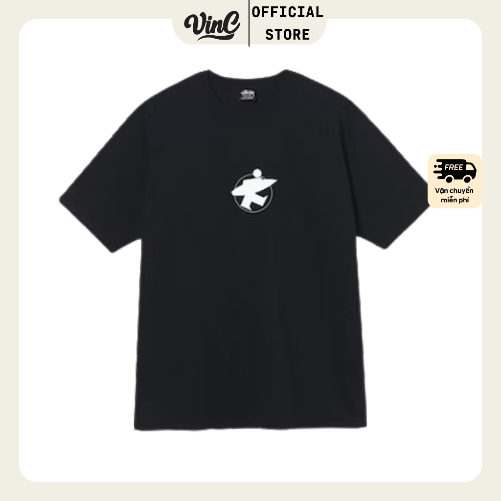 Áo thun Stussy Surf Stock unisex - AUTH - CÓ SẴN