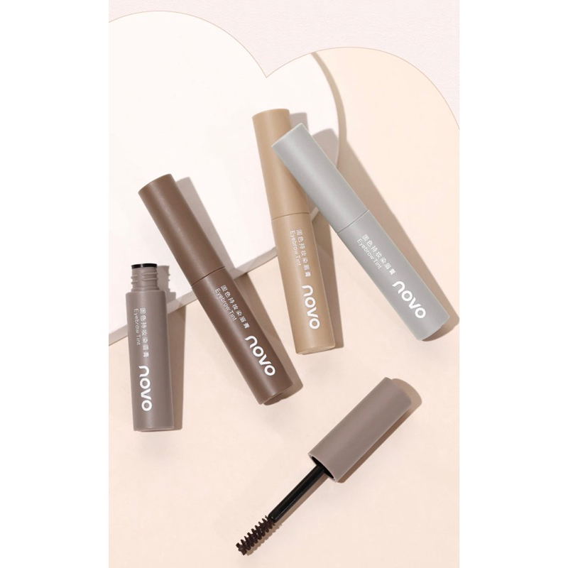 Mascara chuốt kẻ lông mày NOVO , Gel định hình chân mày chống trôi
