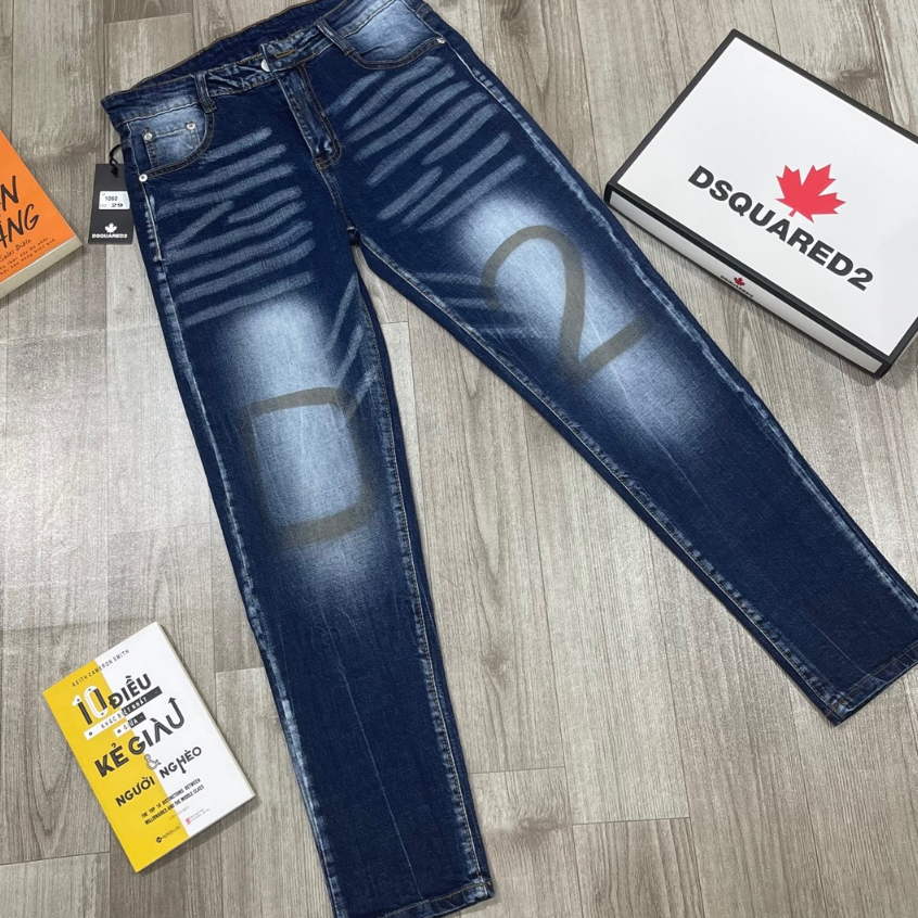Quần Jean Nam DSQ SAMURAI+DSQ D2 Cao Cấp Chất Jean Co Dãn ,Hàng Thời Trang Nam cực đẹp HOT TREND 2023