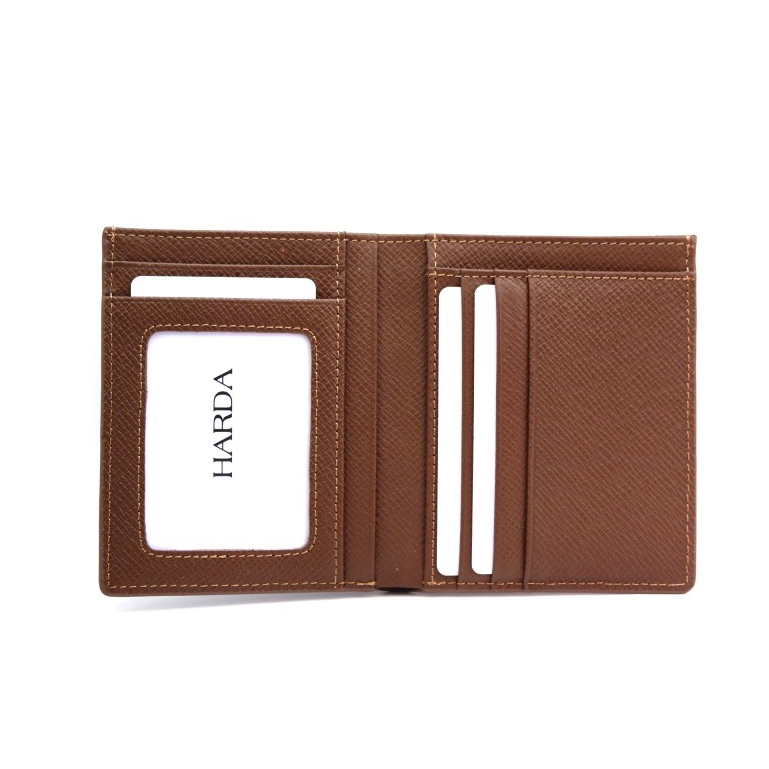 Ví Da Bóp Da Harda Form Đứng dòng Da Epsom cao cấp Bóp Ví Nam Phiên bản chuẩn Da thật