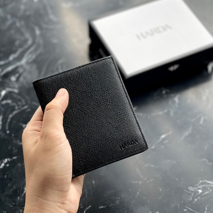 Ví Da Bóp Da Harda Form Đứng dòng Da Epsom cao cấp Bóp Ví Nam Phiên bản chuẩn Da thật