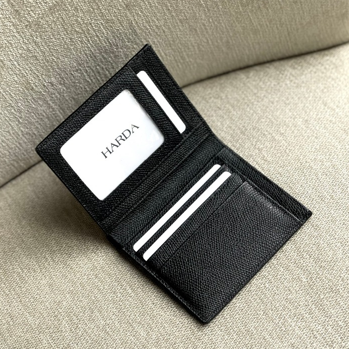 Ví Da Bóp Da Harda Form Đứng dòng Da Epsom cao cấp Bóp Ví Nam Phiên bản chuẩn Da thật