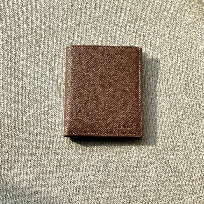 Ví Da Bóp Da Harda Form Đứng dòng Da Epsom cao cấp Bóp Ví Nam Phiên bản chuẩn Da thật