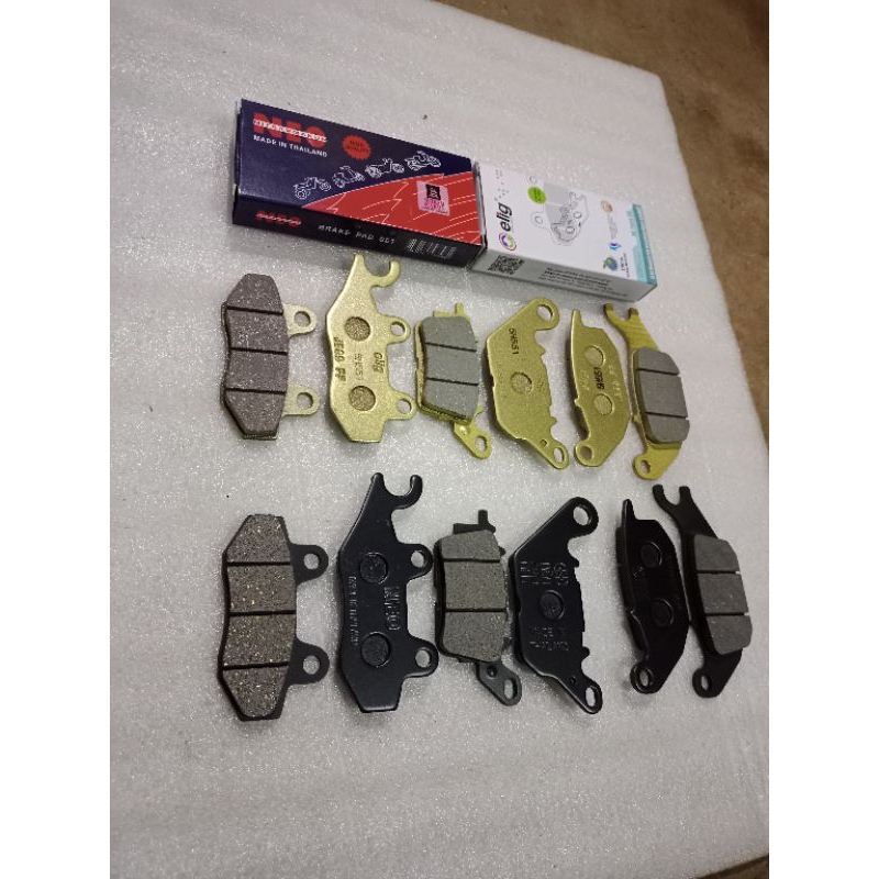 Bố thắng, má phanh đĩa Exciter135, Exciter150, Exciter 155 chính hãng elig, neo
