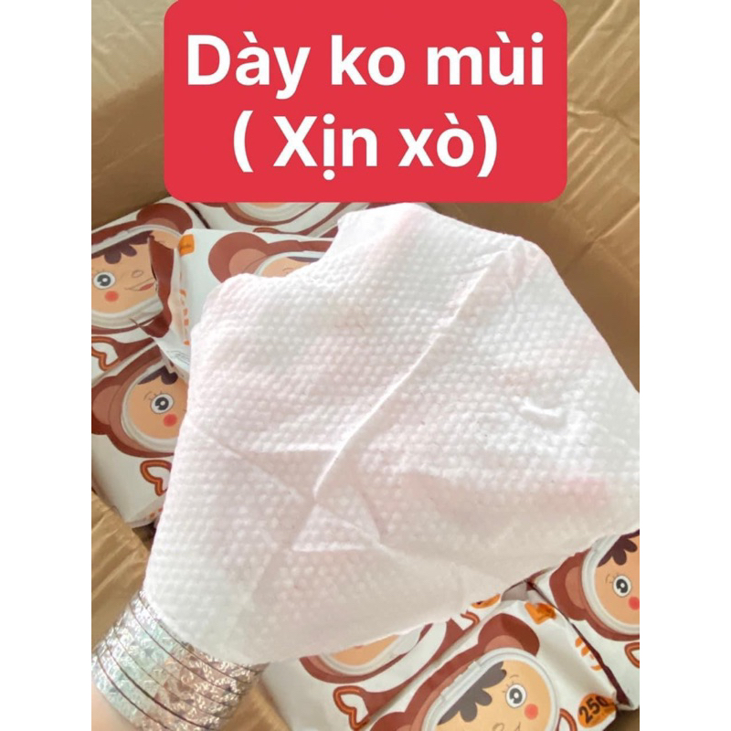 SET 1️⃣0️⃣ gói KHĂN GIẤY VILLA KHÔNG MÙI DÙNG CHO BÉ 250gr