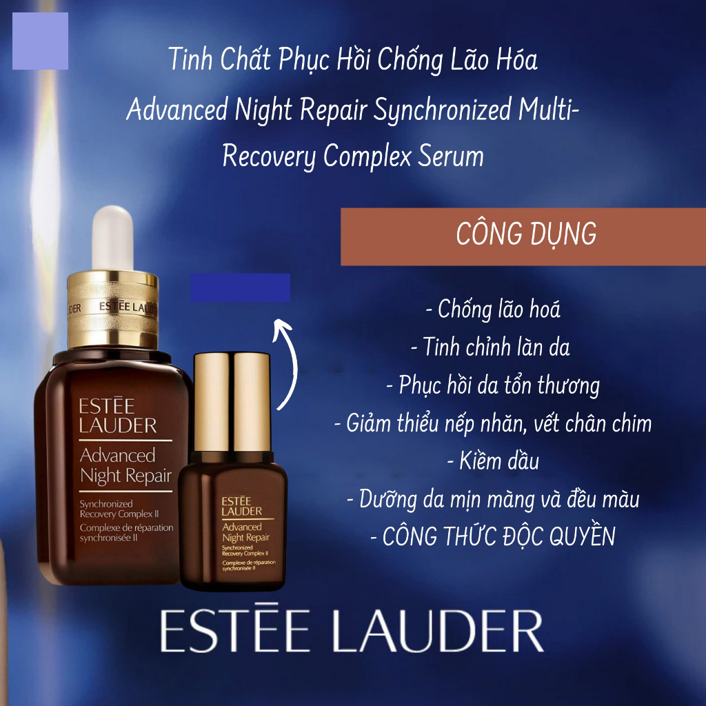 Serum Dưỡng Ẩm Chống Lão Hoá Phục Hồi Da ESTEE LAUDER Advanced Night Repair